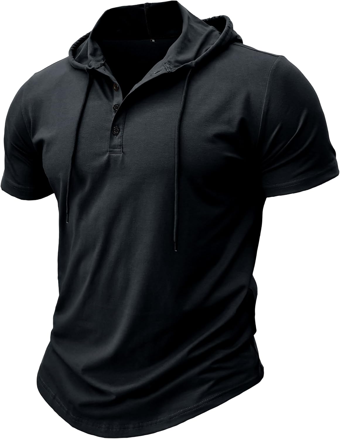 Men's Athletic Short Sleeve Hoodie